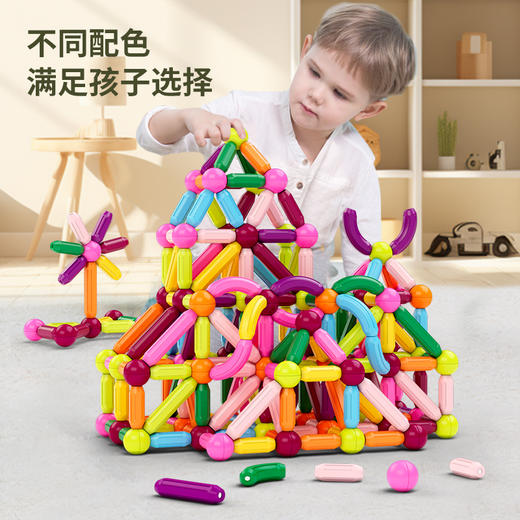 品牌直发 | 🔥王炸高口碑磁力棒 香港大牌纽奇新款磁力棒 磁力玩具中的天花板！大颗粒 强吸附 想怎么玩就怎么玩！ 商品图2
