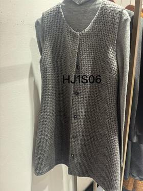 鸦青色连衣裙HJ1S06