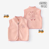 【正反都出彩，刺绣熊熊穿身上】春秋款儿童马甲 宝宝背心 婴幼儿上衣 秋季保暖坎肩 摇粒绒婴儿马夹外套-QQ 商品缩略图8