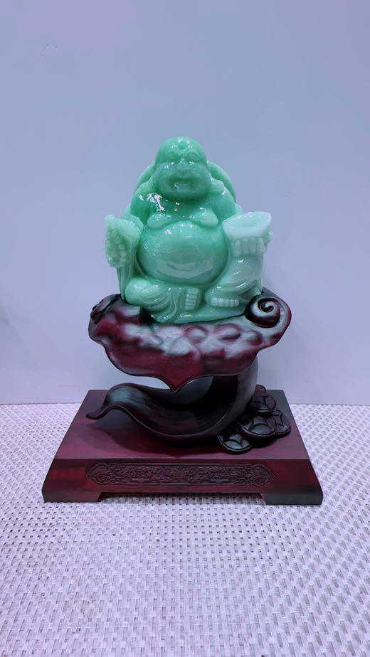 620337翡翠摆件【佛公 弥勒佛】 商品图3