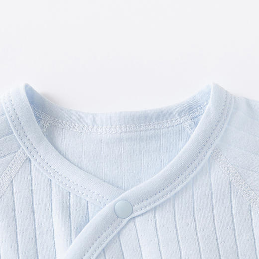 【新生婴儿衣服纯棉无骨连体衣】初生宝宝和尚服婴儿内衣春秋季睡衣 商品图3