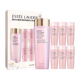 雅诗兰黛保湿莹润柔肤水套装（雅诗兰黛粉水400ml正装+50ml*6小样）