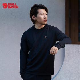 Fjallraven/北极狐新款秋冬男士纯色户外舒适柔软套头百搭长袖卫衣 01232137A