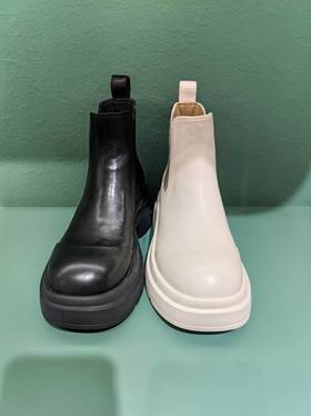 【云粉节】BF楼westory秋季新款增高百搭短靴松糕底圆头靴