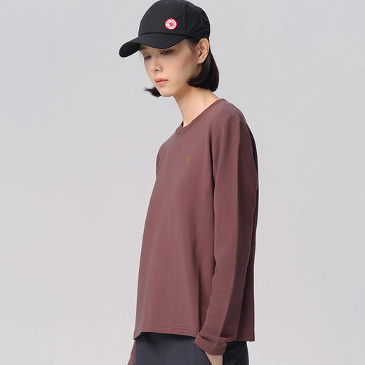 Fjallraven/北极狐女士圆领套头卫衣 2024秋冬新款羊毛保暖长袖01242272 商品图1
