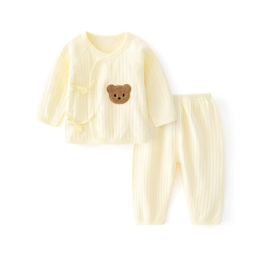 【新生婴儿春秋分体套装】宝宝春装0一3月婴儿衣服四季初生新款和尚服保暖 商品图4