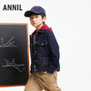 男童防褪色工装牛仔外套新款安奈儿童装实体店同款AB435522 商品缩略图1
