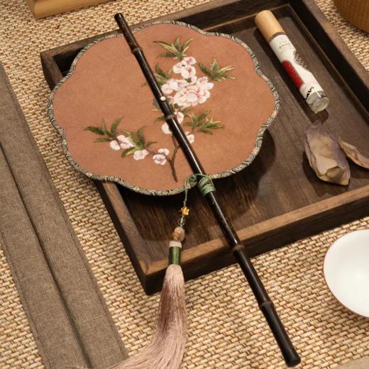 艷湘绣 清风徐来 湘绣腰扇 精品湖南特色长沙特产早秋新品 商品图2