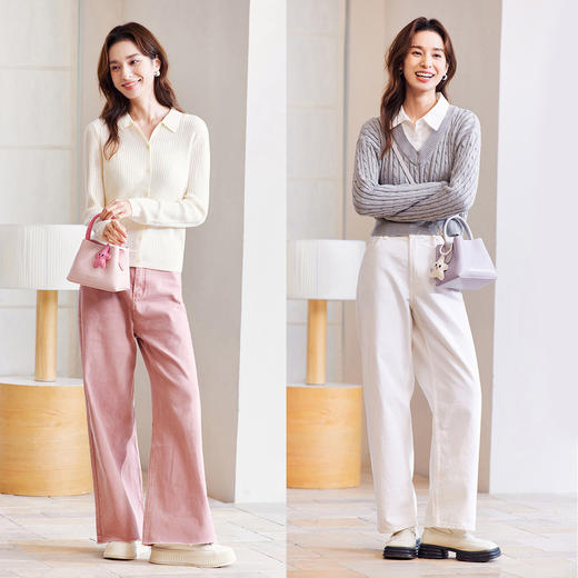 森马包包水桶包女新款精致mini手提包多巴胺斜挎包撞色单肩包 商品图2