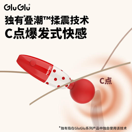 GluGlu嗨嗨棒震动棒av棒女性专用成人玩具自慰器女用阴蒂高潮调情趣用品 商品图1