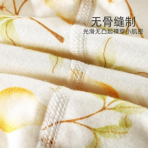 【婴儿薄棉蝴蝶衣】a类连体衣初生和尚服无骨40g薄棉男女宝宝新生儿连体衣 商品图3