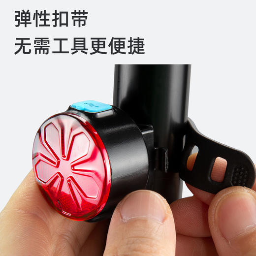 神火BTL05充电续航户外夜骑安全指示灯高亮自行车尾灯 商品图3