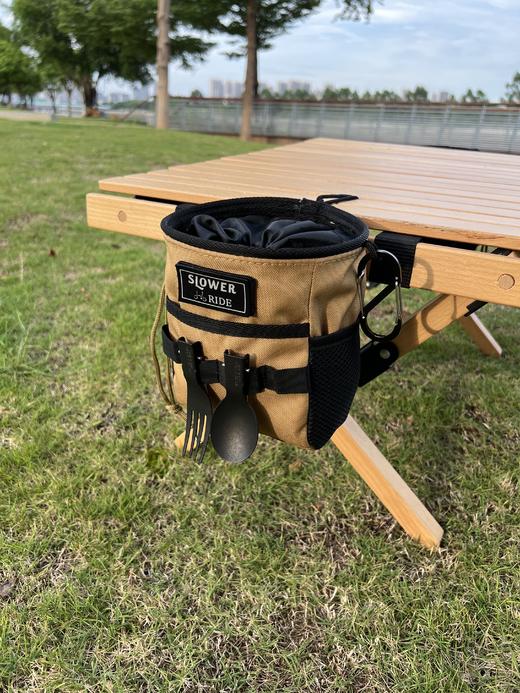 SLOWER 新款多功能车头水壶包 车把挂包 露营收纳小挂包 商品图5