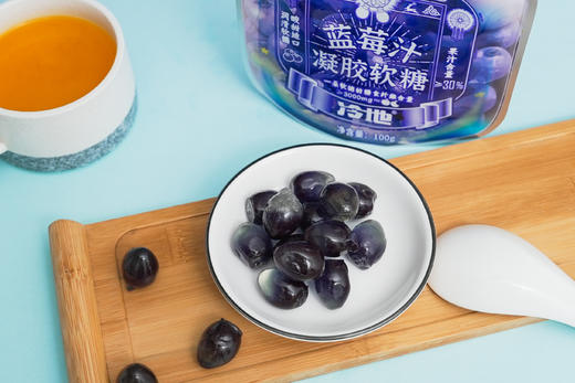 【呼伦贝尔农垦】冷地蓝莓软糖 100g/袋 商品图2