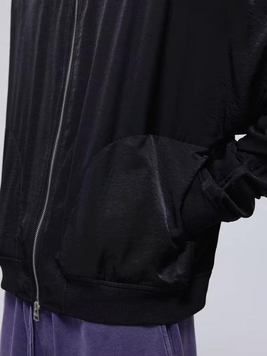Simple Project/Y24248/缎面撞色线飞行夹克 商品图1