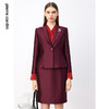 皮尔卡丹女装西装秋冬断面枣红色光面商务正装外套P3308U3985T0
 商品缩略图0
