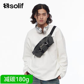 solif原创时尚户外骑行休闲胸包个性百搭腰包男女士潮流胸包新款