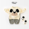 【婴儿洋气卡通小狗套装】秋季新款宝宝圆领卫衣儿童卫裤两件套 商品缩略图1