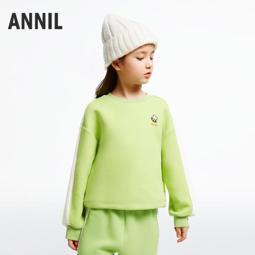 女童运动风甜趣卫衣安奈儿童装实体店同款AG431619 商品图0