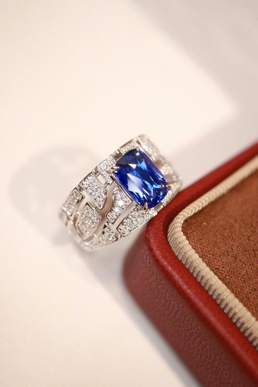 2.0ct 蓝宝石戒指 商品图8