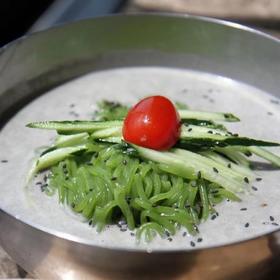 玲儿小菜 凉豆面 령이네반찬 콩국수(콩국물들깨가루포함)
