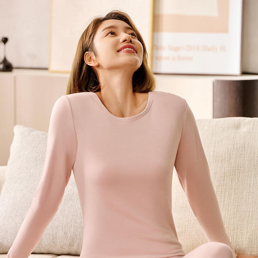 都市丽人保暖衣舒暖套装热可可2.0中厚女士保暖衣发热纤维套装LWT1A8 商品图1