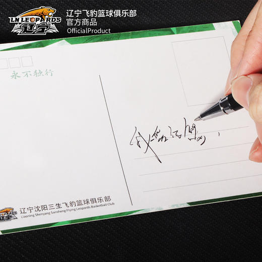辽宁飞豹男篮官方商品丨辽篮球星珍藏明信片冠军纪念收藏杨鸣回归 商品图4