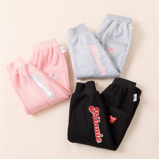 【商场同款】迪士尼女童秋季加绒保暖长裤223DK0382 商品图3