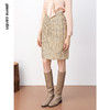 皮尔卡丹女装半身裙黄色春秋知性优雅H型小香风半裙P3353S3989M1
 商品缩略图3