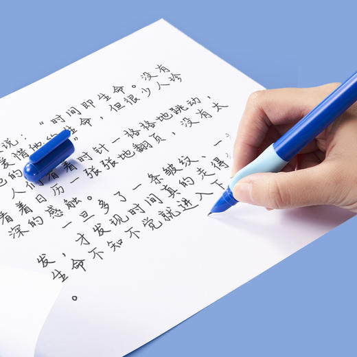 拍一发三 新款学生优握钢笔 正姿钢笔初学者必备 小学生包尖练字钢笔可替换墨 商品图2