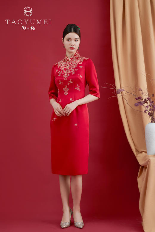 【陶玉梅】A4F 陶玉梅礼服金醉红颜 商品图0