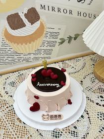 纪念日款蛋糕 