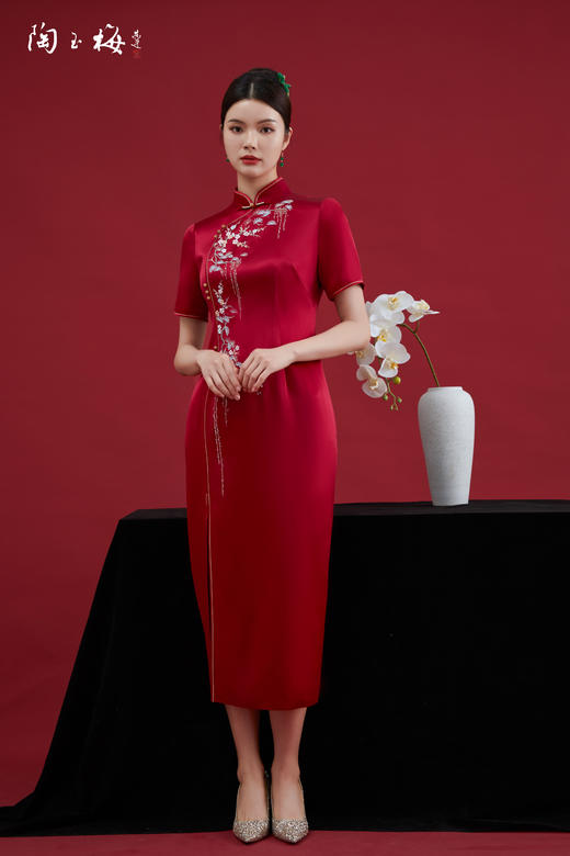 【陶玉梅】A4F 陶玉梅礼服红麓花香 商品图0