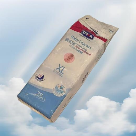 露安适婴儿乐享甜睡纸尿裤XL码 28片/包 商品图0