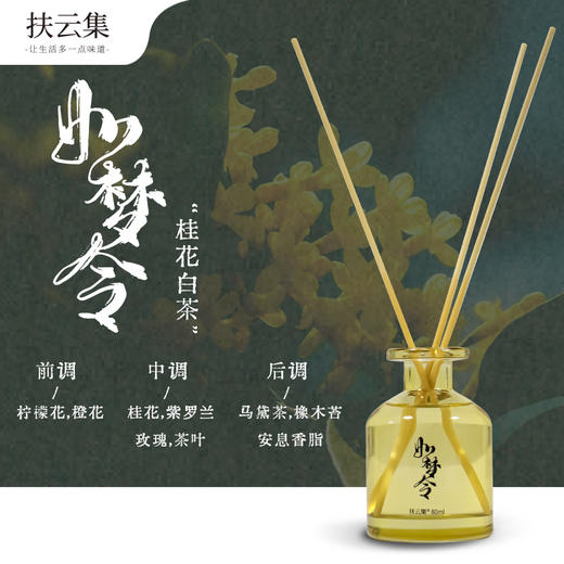 扶云集问茶系列无火香薰80ml(如梦令、群芳最、不知春) 商品图2