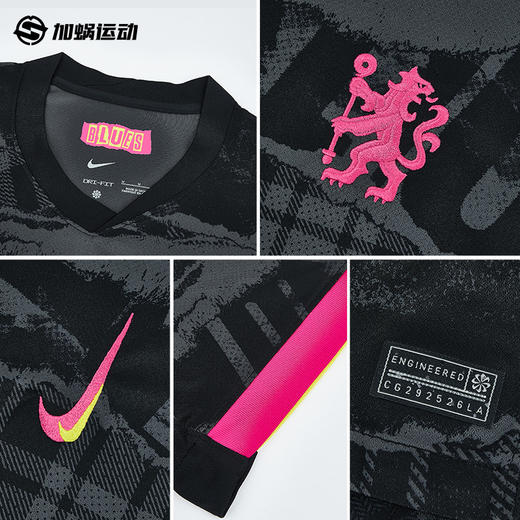 【连球员印号】SFS耐克Nike24/25切尔西二客球迷版 球衣短袖足球服男子 FQ2029-061 商品图3