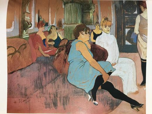 图卢兹·罗特列克画稿图集 102幅插图（40幅彩色） 精装大16开 商品图9