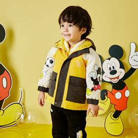 【商场同款】【一衣三穿】秋冬新款户外夹棉外套舒棉绒内搭防风保暖两件套214DT0048