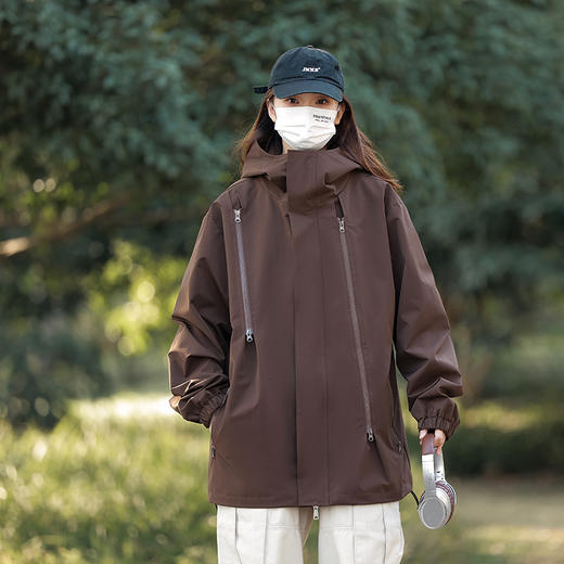 秋款首发🔥户外徒步日常必备！！【千吉娜Chigina.情侣款休闲夹克外套】春夏季出去自驾游穿它1件就够了😎 商品图3