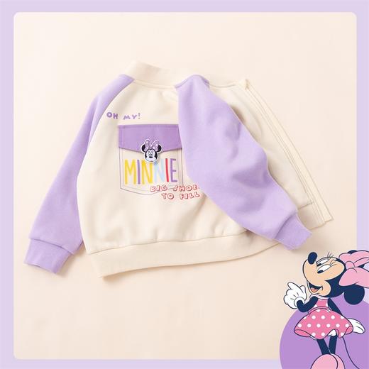 【商场同款】迪士尼女童秋季保暖加绒外套223DS0765 商品图3