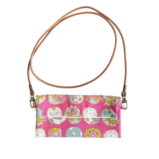 HUJI祤集Comfy斜挎包插画花花 商品图0