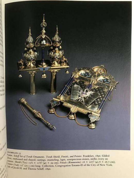 犹太人艺术与文学瑰宝 127幅彩色与大量黑白插图 精装大16开 商品图11