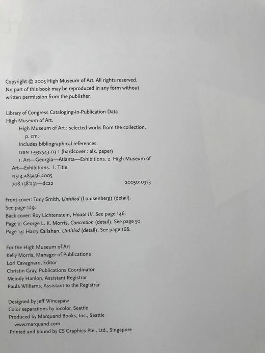 亚特兰大高等艺术博物馆藏品精选 百余幅插图 精装16开 商品图4