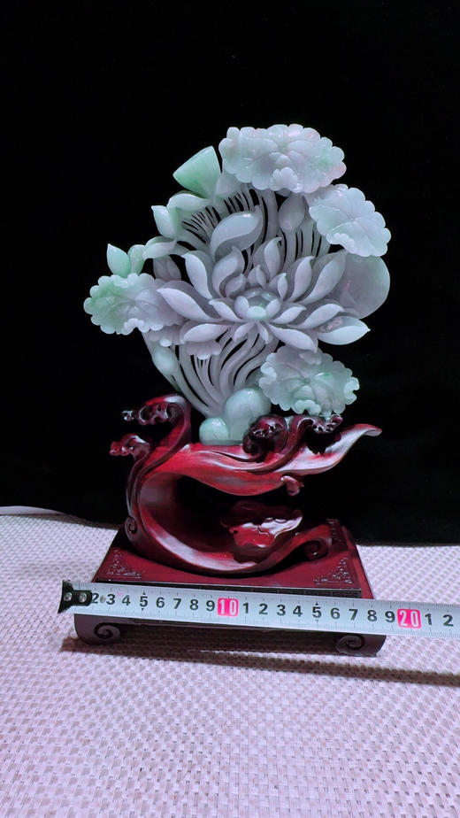 620259翡翠摆件【和和美美】 商品图1