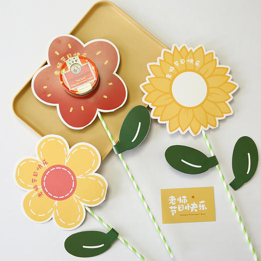 【教师节】卡片花系列（5张/包）【念慈庵花卡】 商品图4