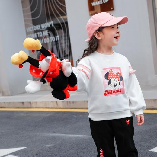 【商场同款】迪士尼秋季女童加绒套头卫衣223DS0688 商品图3
