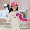 【商场同款】迪士尼秋季女童保暖加绒连帽套头卫衣234DS1193 商品缩略图0