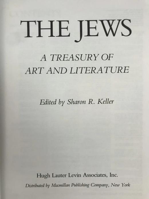 犹太人艺术与文学瑰宝 127幅彩色与大量黑白插图 精装大16开 商品图3