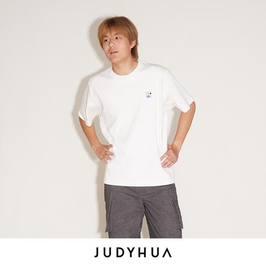 JUDYHUA J系列机器人刺绣T恤Oversize 商品图1
