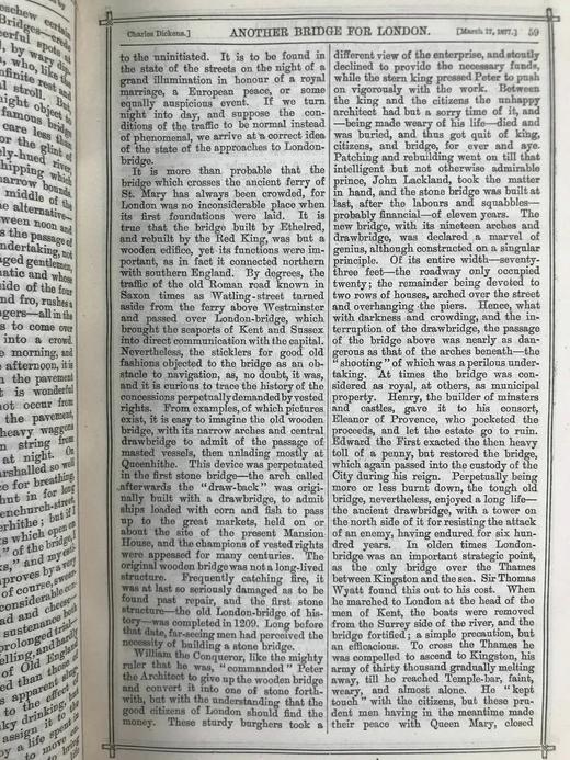 1877年 狄更斯《一年四季周刊》（卷18） 真皮精装16开 商品图5